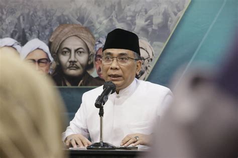 Gus Yahya Warga Nu Cerdas Gak Mudah Dipengaruhi