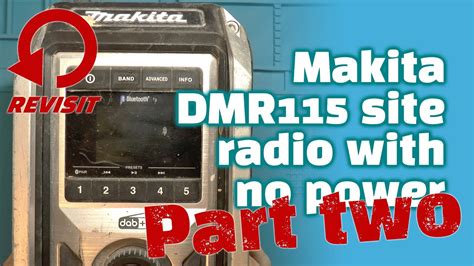 Makita Dmr Site Radio Revisit Youtube