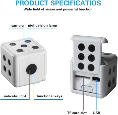 Fun H Dice Mini Spy Camera Spycamcentral