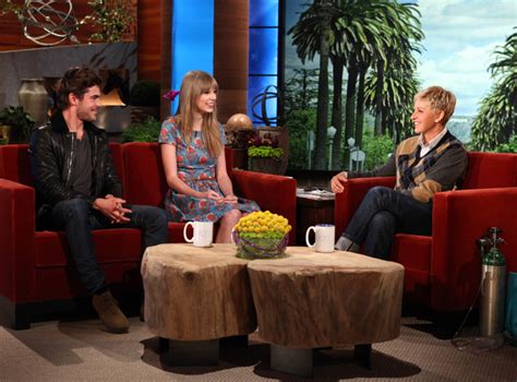 Zac Efron and Taylor Swift - Ellen Denegeres Show - Zac Efron Photo ...