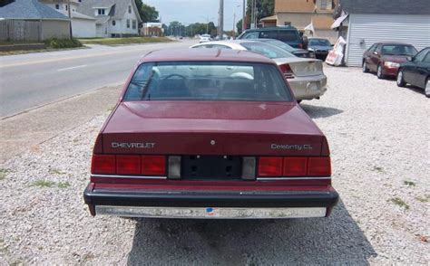 Car Lot Classic 1988 Chevrolet Celebrity Cl Nicest Remaining