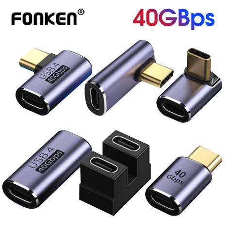 Fonken Usb Gbps Otg Type C Adapter Thunderbolt K Hz W A