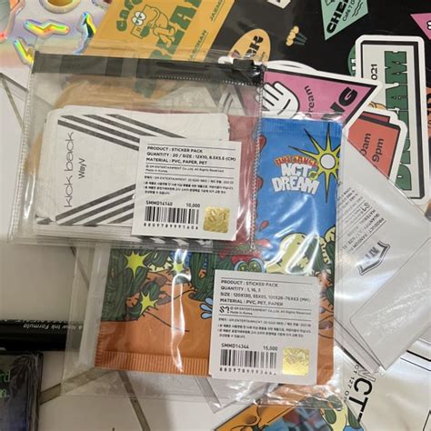 Jual Ready Sticker Pack Nct Dream Hot Sauce Wayv Kick Back Set Fullset Shopee Indonesia