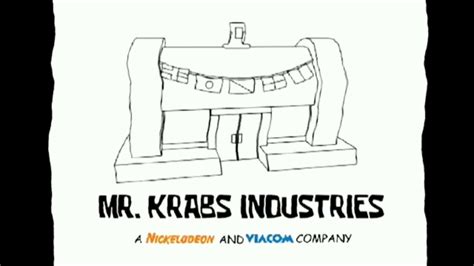 Mr Krabs Industries Logo 1996 1999 Youtube