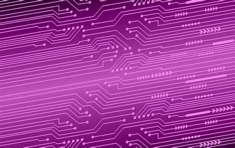 Premium Vector Purple Cyber Circuit Future Technology Concept Background