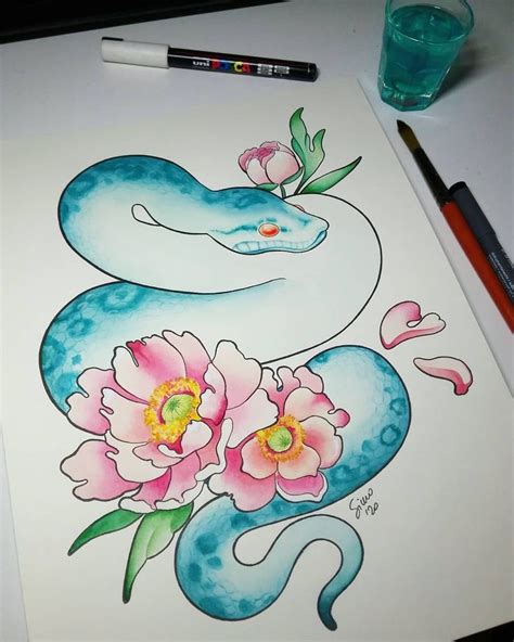 Simona Corrias On Instagram 🐍 Draw Drawing Pen Ink Inked Paint