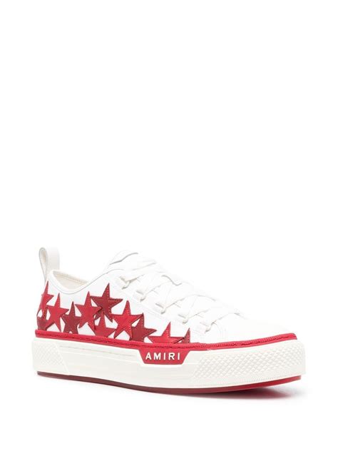 AMIRI Star Patch Low Top Sneakers Farfetch