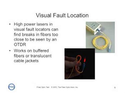 FOA Lecture 12 Fiber Optic Testing Overview YouTube