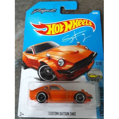 HOT WHEELS CUSTOM DATSUN 240Z Shopee Malaysia