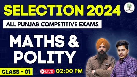 Selection Maths Polity Class Antarpreet Sir Pawan