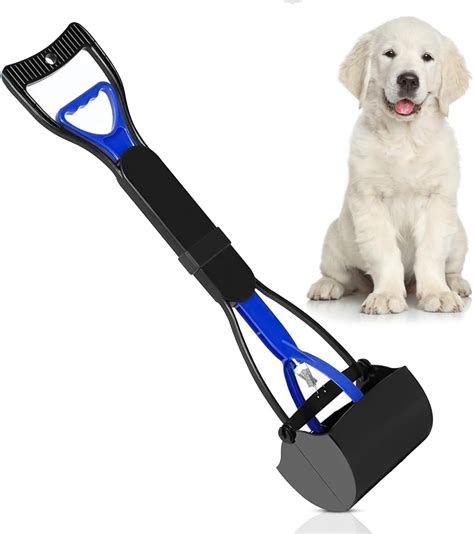 Portable Dog Pooper Scooper For Dogs Cats And Grass Foldable Pooper