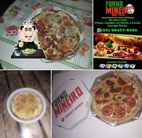 Forno Mineiro Disk Pizza São João Batista do Glória Menu do