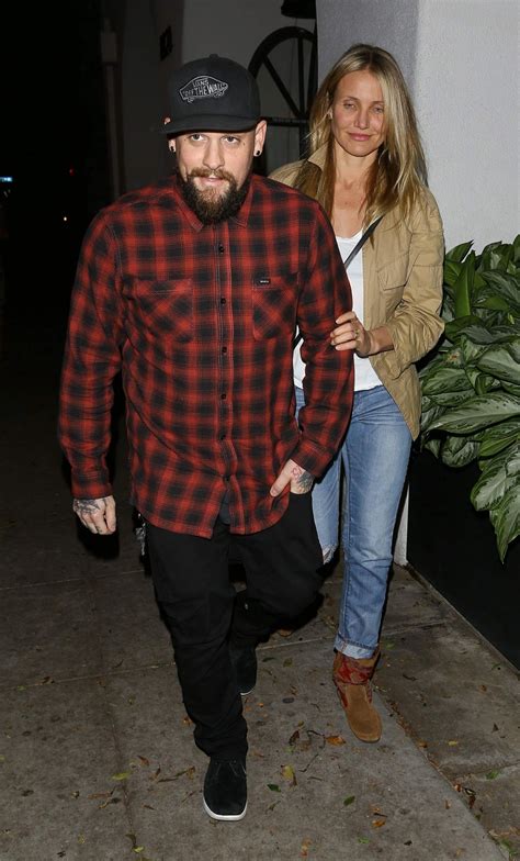 Cameron Diaz And Benji Madden Night Out In Beverly Hills 10282015