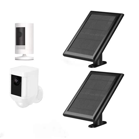 Ring Camera Solar Panel Charger,5W Solar Panels for Ring Stick Up Cam ...