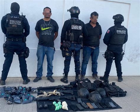 Detienen a célula del CJNG con armas y drogas en zona residencial de