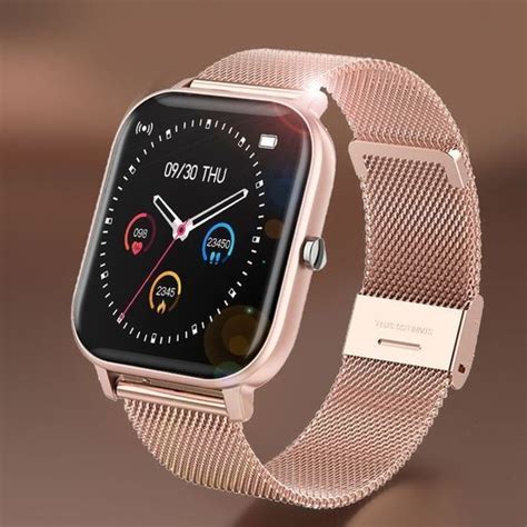 Valante Fit Pro Smartwatch Goud Staal Artofit