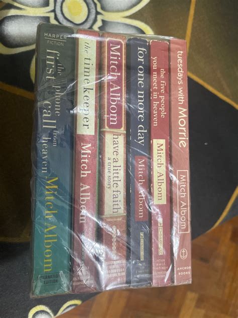 Mitch albom books on Carousell