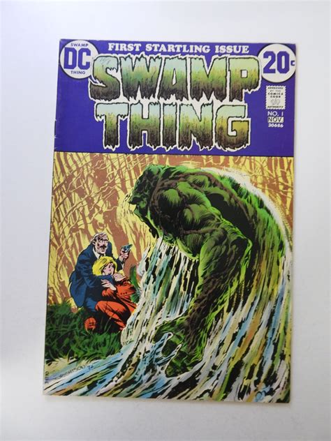 Swamp Thing 1 1972 VF Condition Comic Books Bronze Age DC