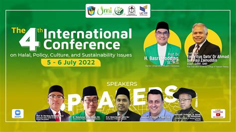 The 4th International Conference On Halal Policy Culture And