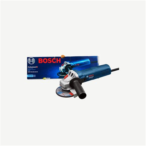 Bosch Gws 750 100 Angle Grinder 750w Slimline Side Handle And Spindle Lock Printed Carton Box