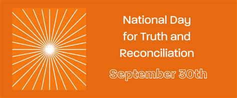 National Day For Truth And Reconciliation September 30 Bc Touring Council