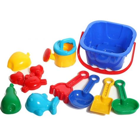 Set Jucarii Pentru Nisip Piese Lopata Galeata Plastic Multicolor