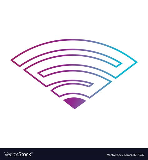 Wi-fi logo Royalty Free Vector Image - VectorStock