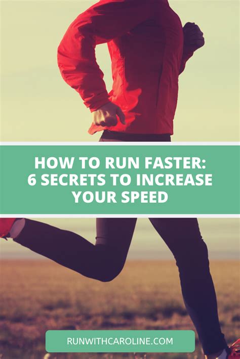 How To Run Faster 6 Training Secrets Every Runner Needs To Know How