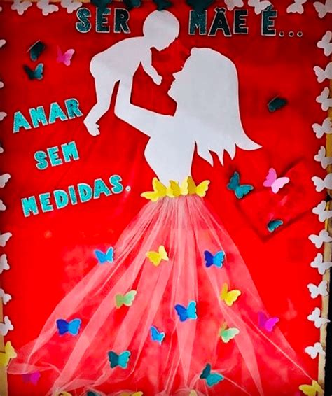 Painel De Dia Das Mães Na Escola 25 Modelos Criativos