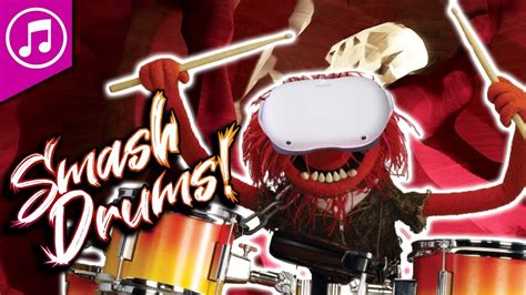 The Best Vr Rhythm Game Smash Drums Vr Oculus Quest 2 Gameplay