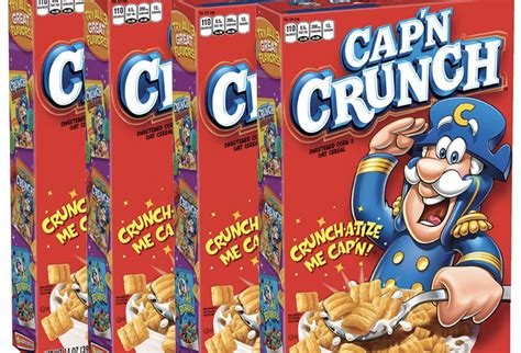 Captain Crunch Cereal, 4 Pack – The Coupon Thang