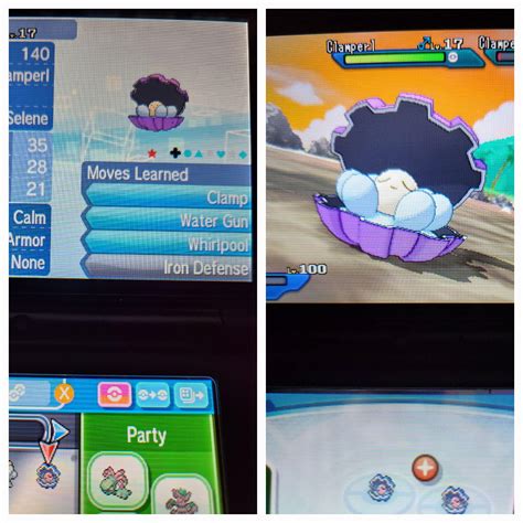 [Gen7] Shiny Clamperl at 312 s.o.s encounters. With shiny charm : r ...