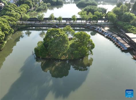 Scenery Of Shajiabang National Wetland Park In Changshu E China S