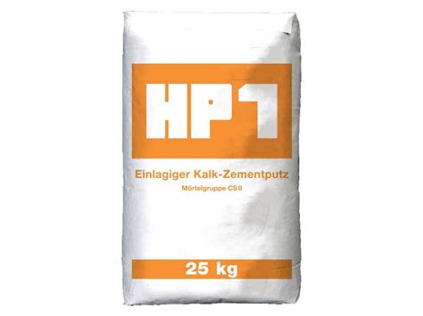 Hessler Hp Kalk Zement Grundputz Mm K Rnung Kg Auf Palette