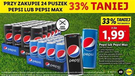 Promocja Nap J Pepsi W Lidl