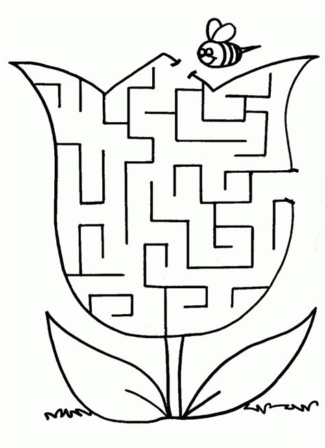 Preschool Printable Mazes For Preschoolers