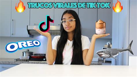 PROBANDO TRUCOS Y RECETAS RARAS DE TIK TOK YouTube