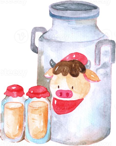 Farm Cartoon Watercolor 24656425 Png