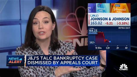 Appeals Court Dismisses Johnson And Johnson Talc Bankruptcy Case Youtube