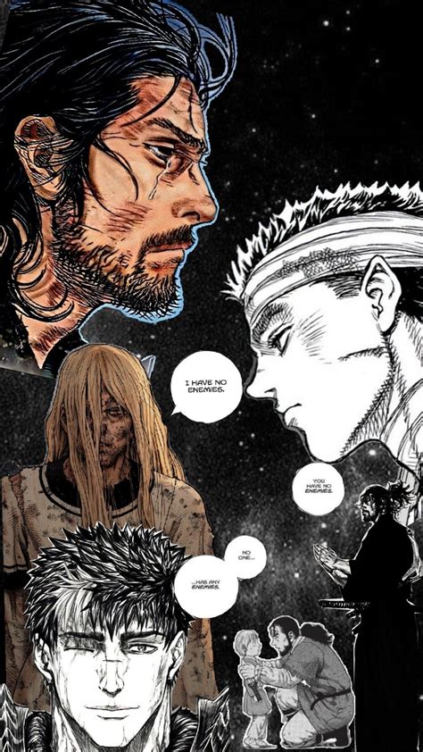 You Have No Enemies Vagabond Berserk Vinland Saga In 2024 Vinland