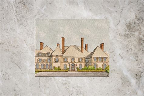 Glen Manor House Art Print - Etsy