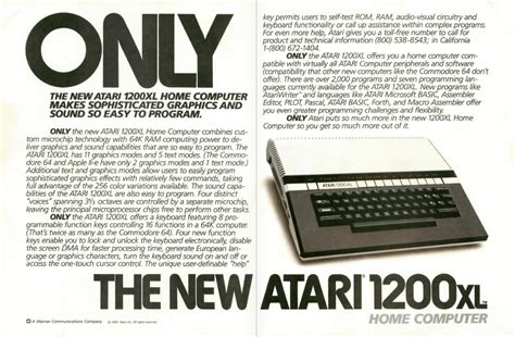 Atari 8 Bit Ads Only Atari Delivers