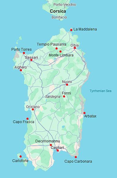 Cerdeña temperaturas en agosto Climas y Viajes