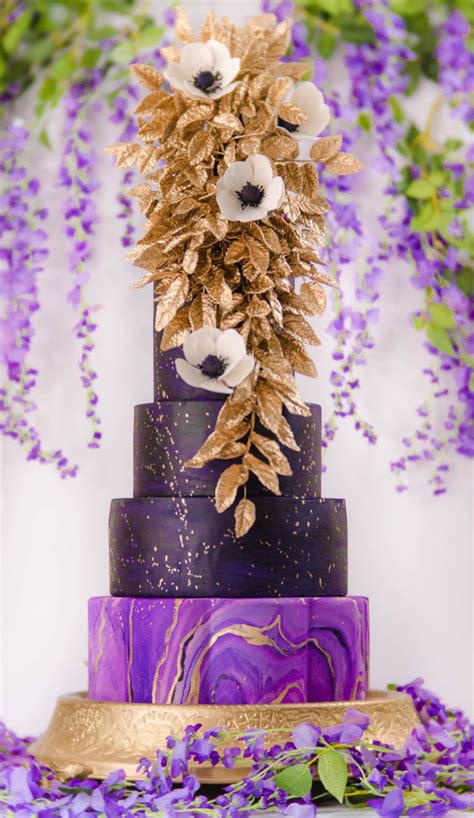 Pantone Ultraviolet Wedding CakeCentral