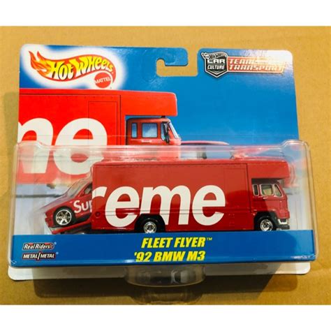 Hot Wheels Team Transport Fleet Flyer BMW M Supreme Shopee Malaysia