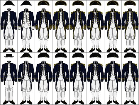 Uniforms Of The Royal Navy 1795 1812 These Are The Uniforms Worn By