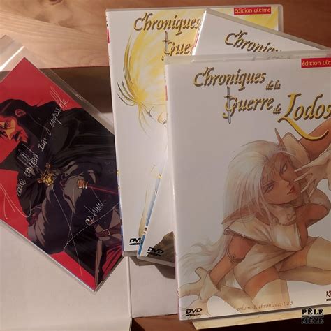 Coffret Chroniques de la Guerre de Lodoss l Intégrale 3 dvds