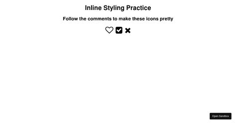 Redi React Fall Inline Styling Practice Codesandbox