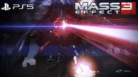 Mass Effect 3 Legendary Edition Remastered Earth Reaper Boss Fight