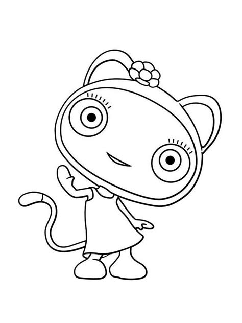 Waybuloo Coloring Page Easy Ready For Download